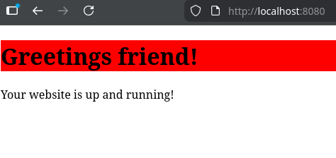Screenshot of website4testing